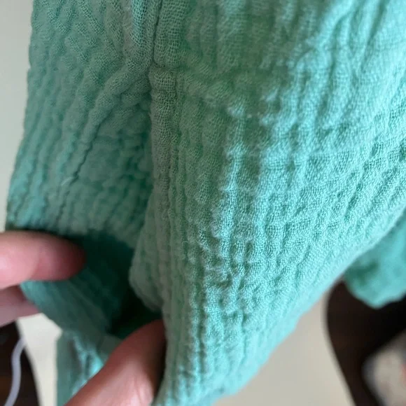 Latched Mama Nursing Teal Dress - Picture 3 of 5